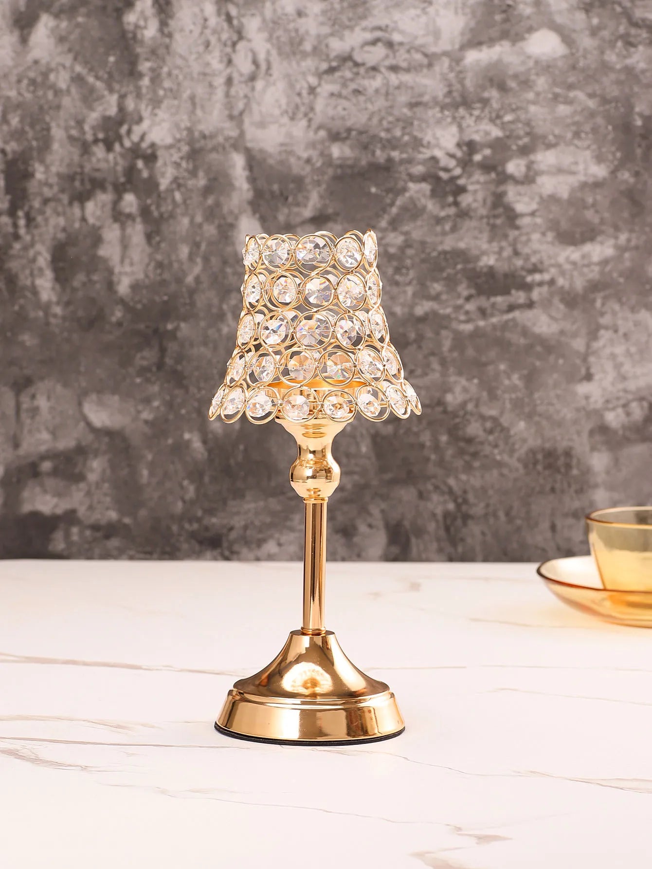 Kryształowy Złoty Świecznik