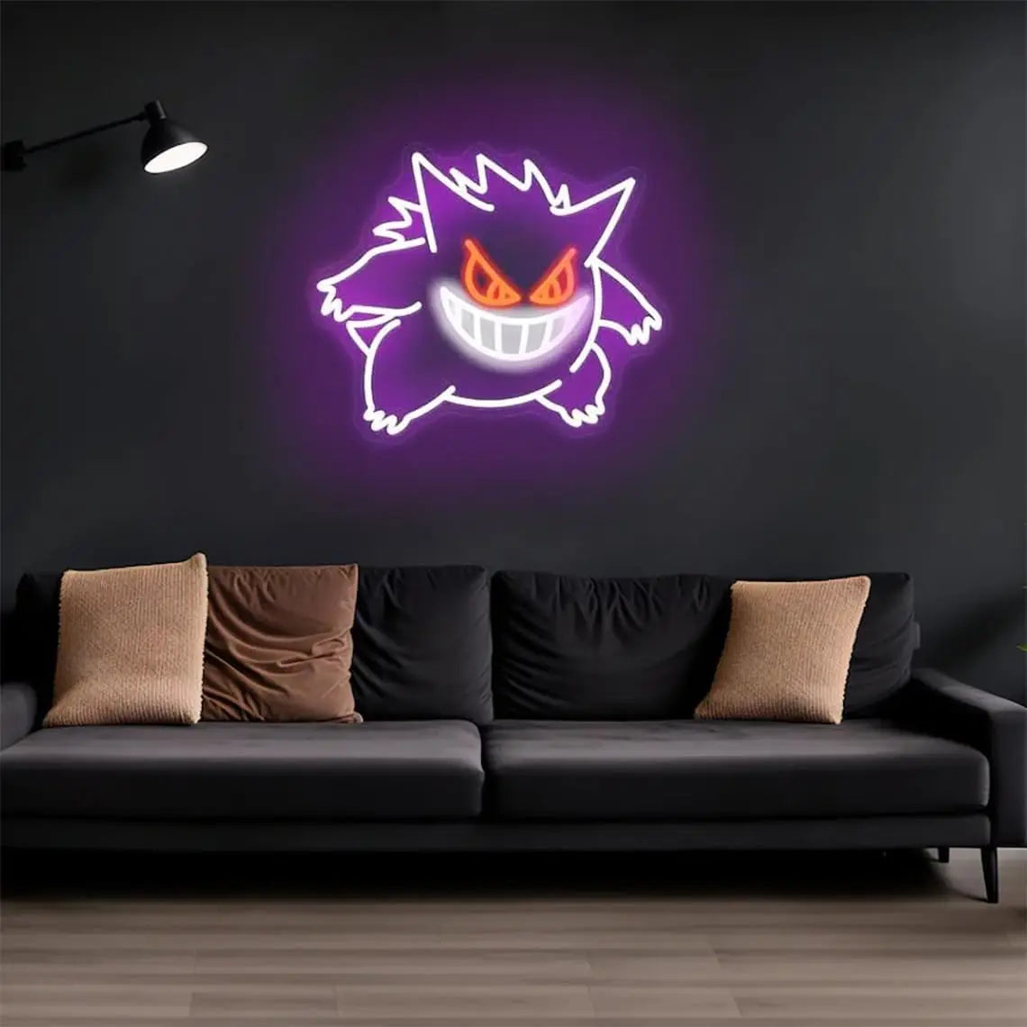 Neonowa lampa Gengar
