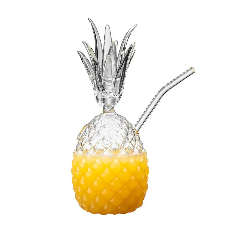 Szklanki w kształcie ananasa