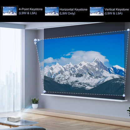 Przenośny projektor filmowy 4K Full HD 1080P z Systemem Android