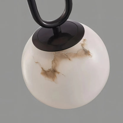 Lampa wisząca z marmuru