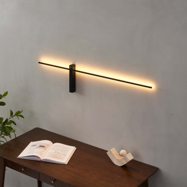 Nowoczesna i minimalistyczna lampa ścienna