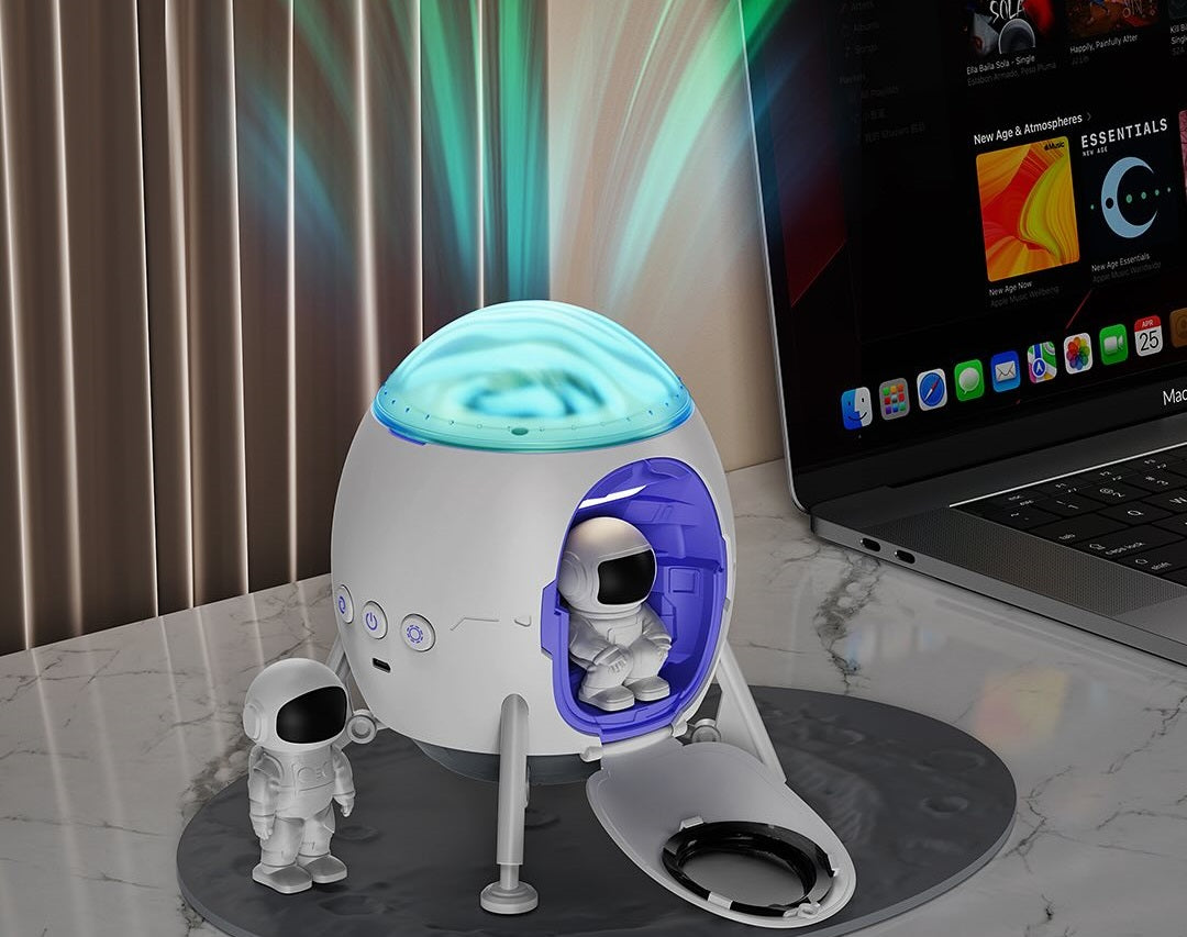 Projektor LED astronauta
