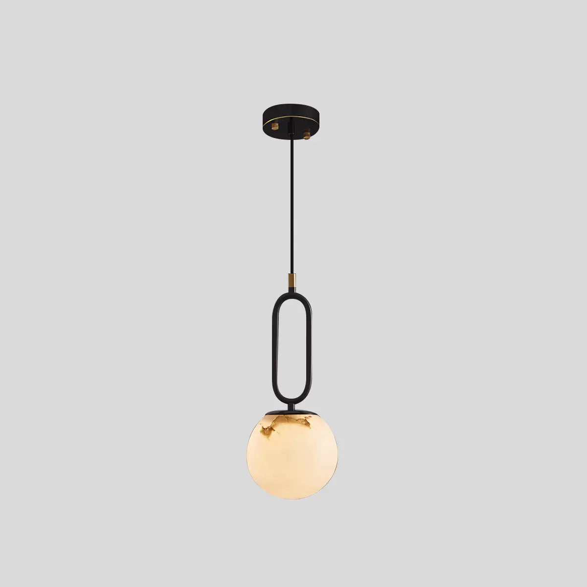 Lampa wisząca z marmuru