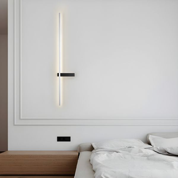 Nowoczesna i minimalistyczna lampa ścienna