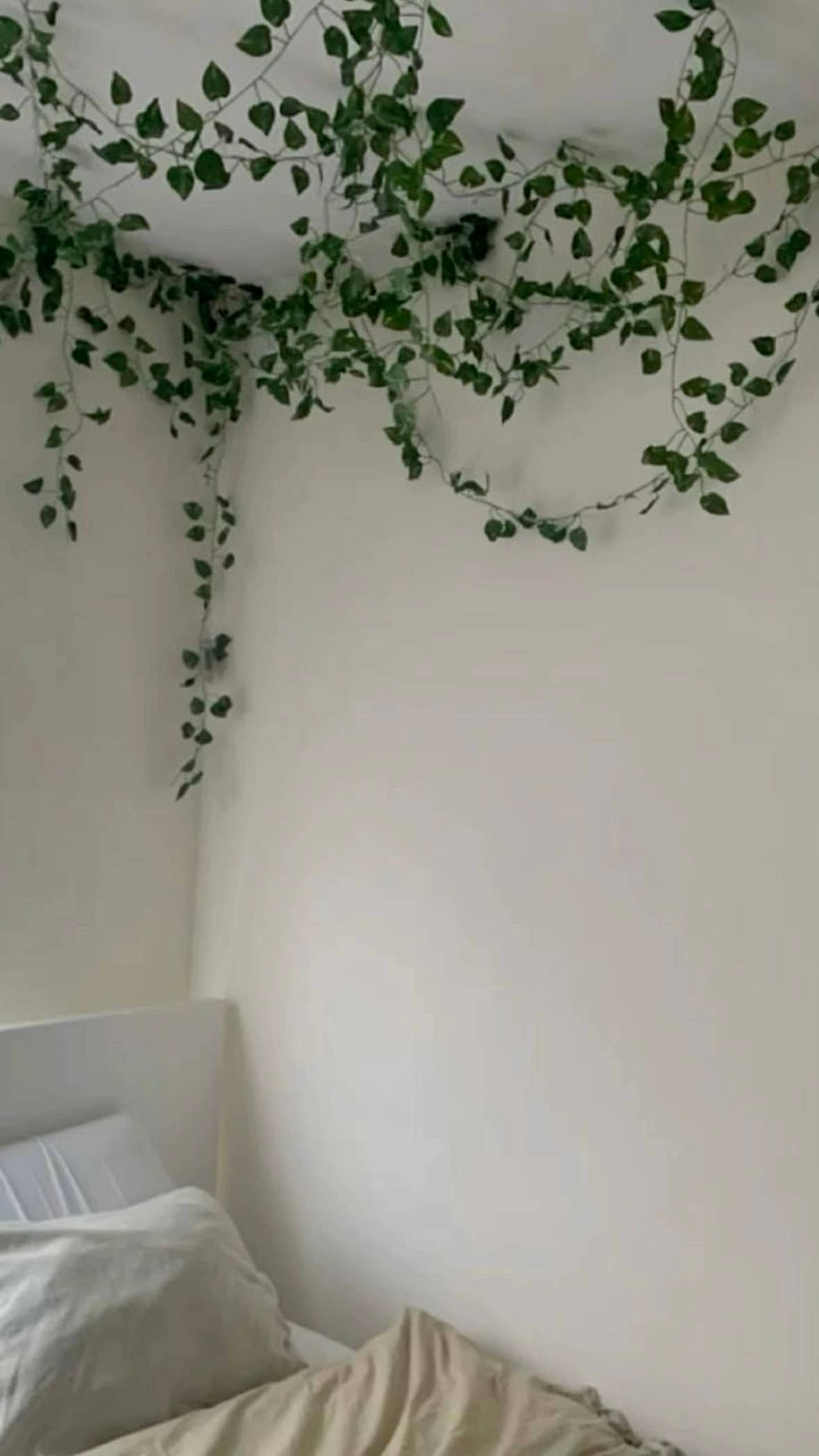 Girlanda z liśćmi i lampkami