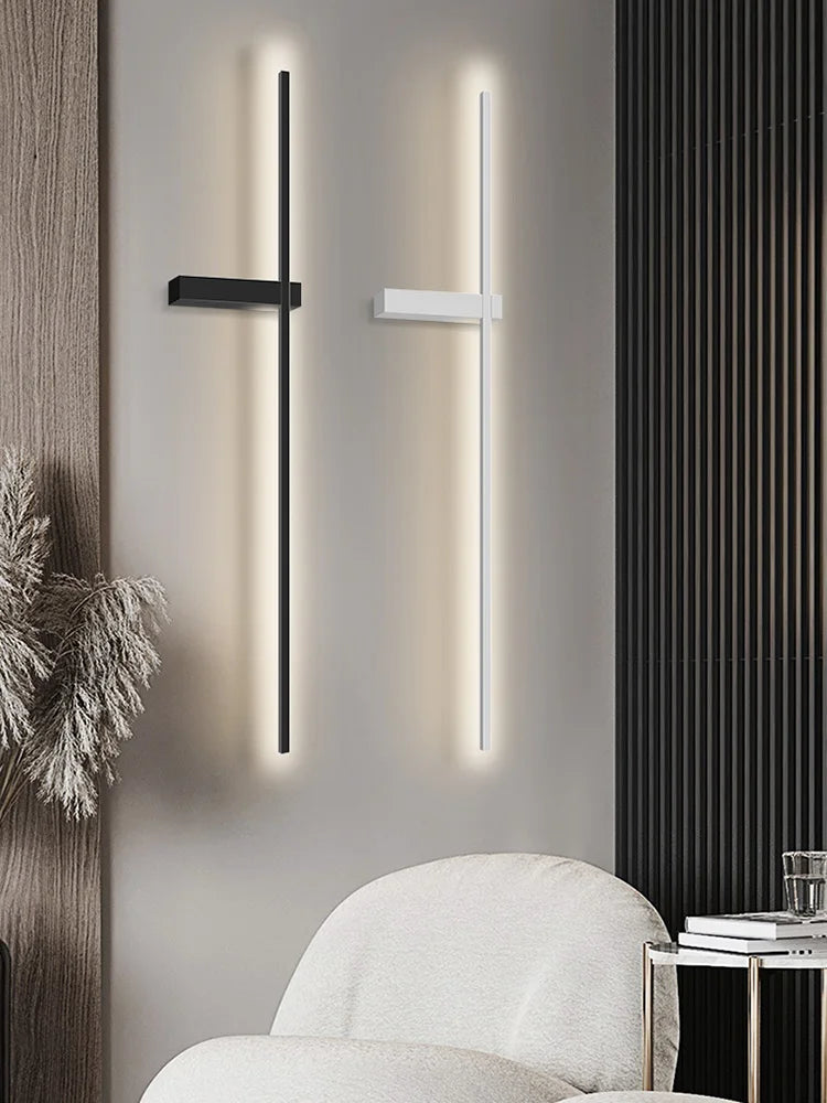 Nowoczesna i minimalistyczna lampa ścienna