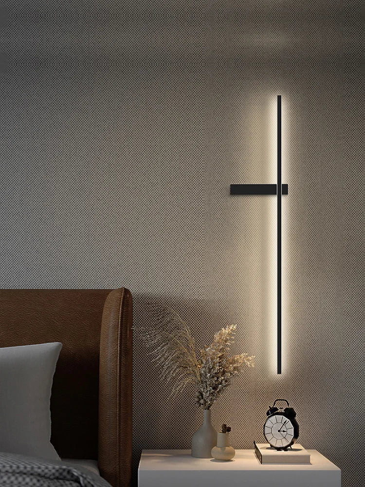 Nowoczesna i minimalistyczna lampa ścienna