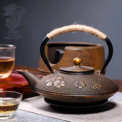 Żeliwny Czajnik w Stylu Japońskim