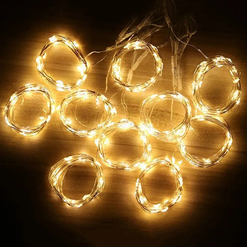 Świąteczna girlanda LED
