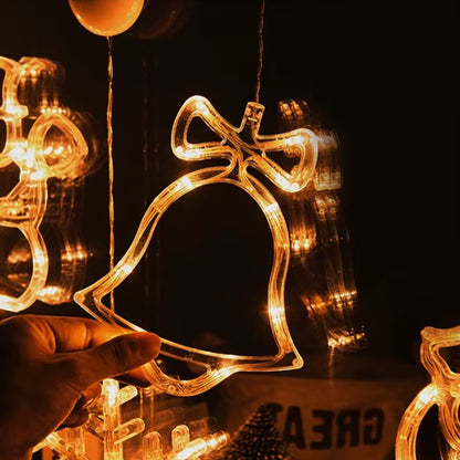 Kurtyna Świetlna LED Księżyc i Gwiazdy