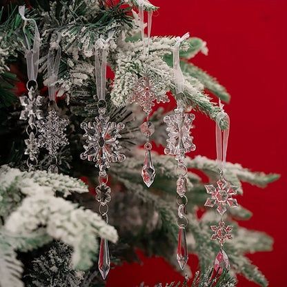 Kryształowe ozdoby choinkowe