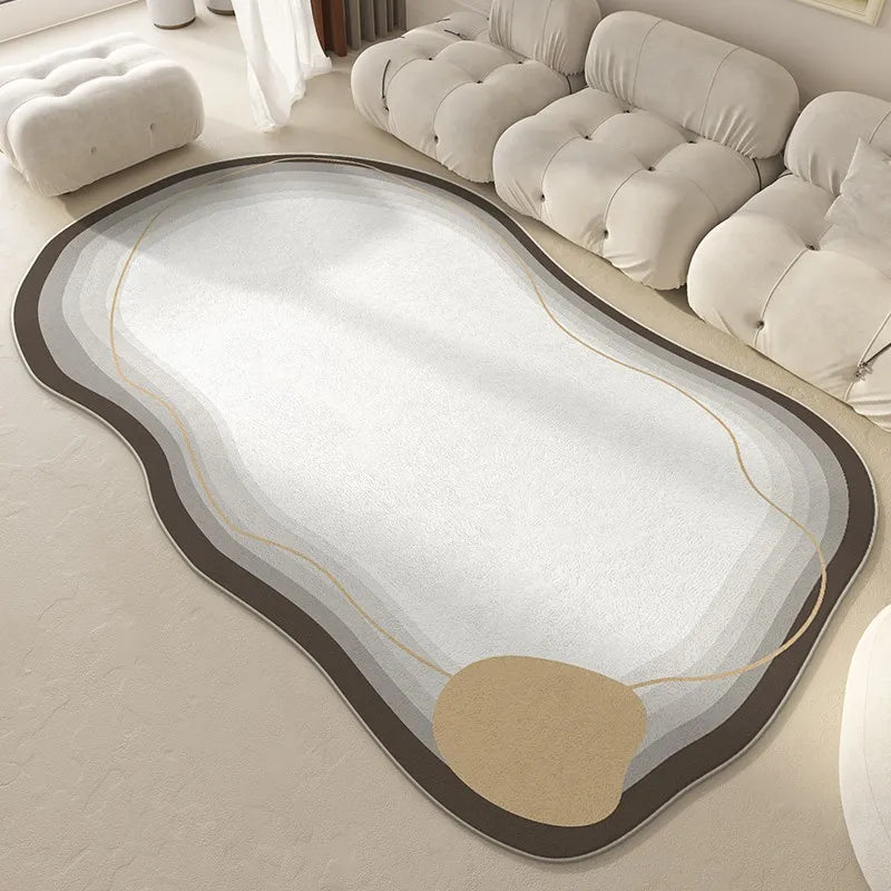 Nowoczesny nieregularny dywan