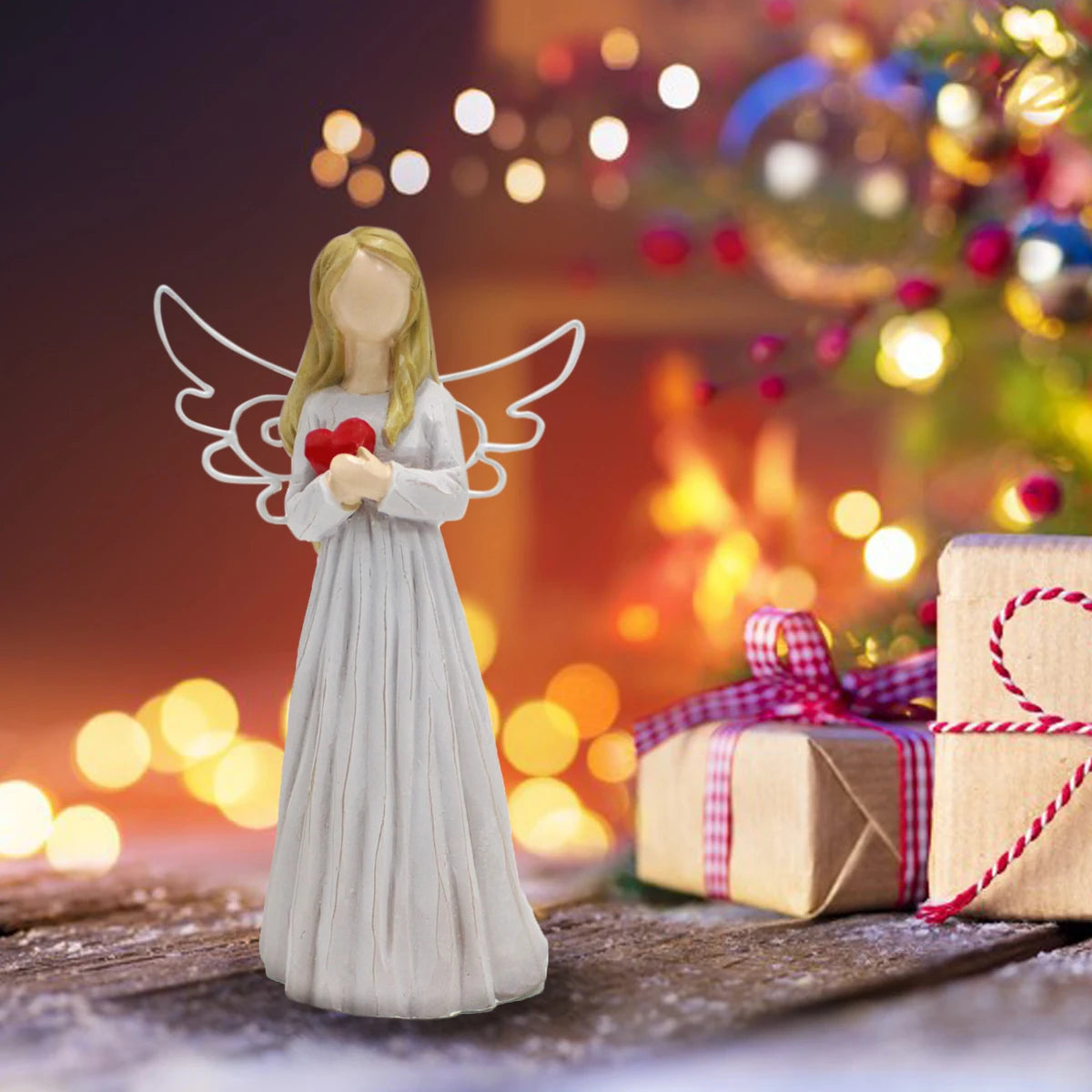 Figurka anioła z żywicy