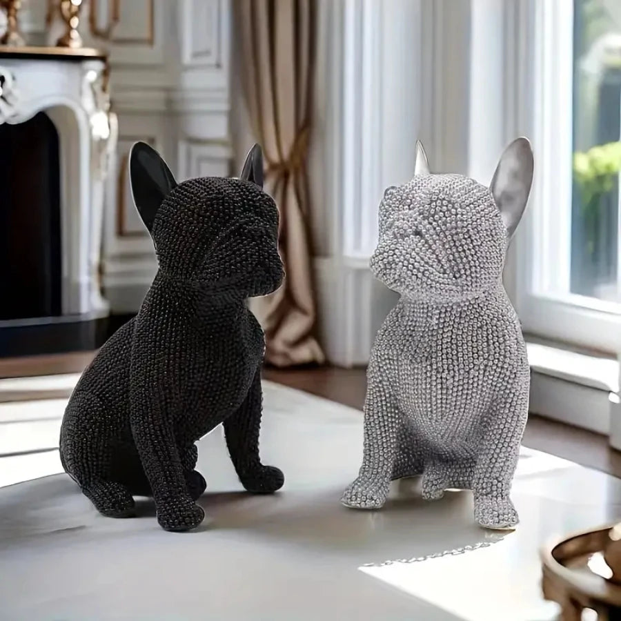 Figurka pieska buldoga