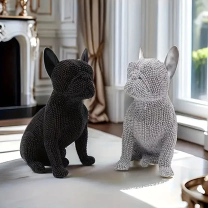 Figurka pieska buldoga