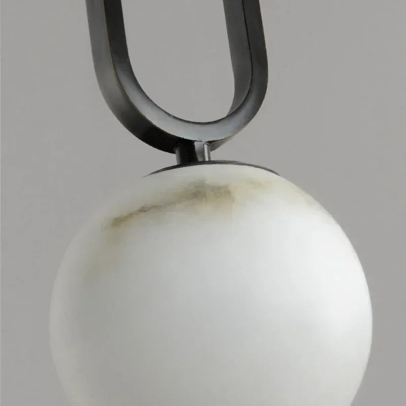Lampa wisząca z marmuru