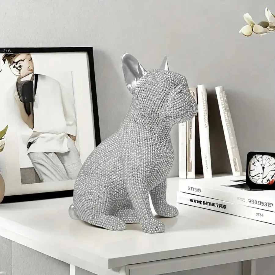 Figurka pieska buldoga