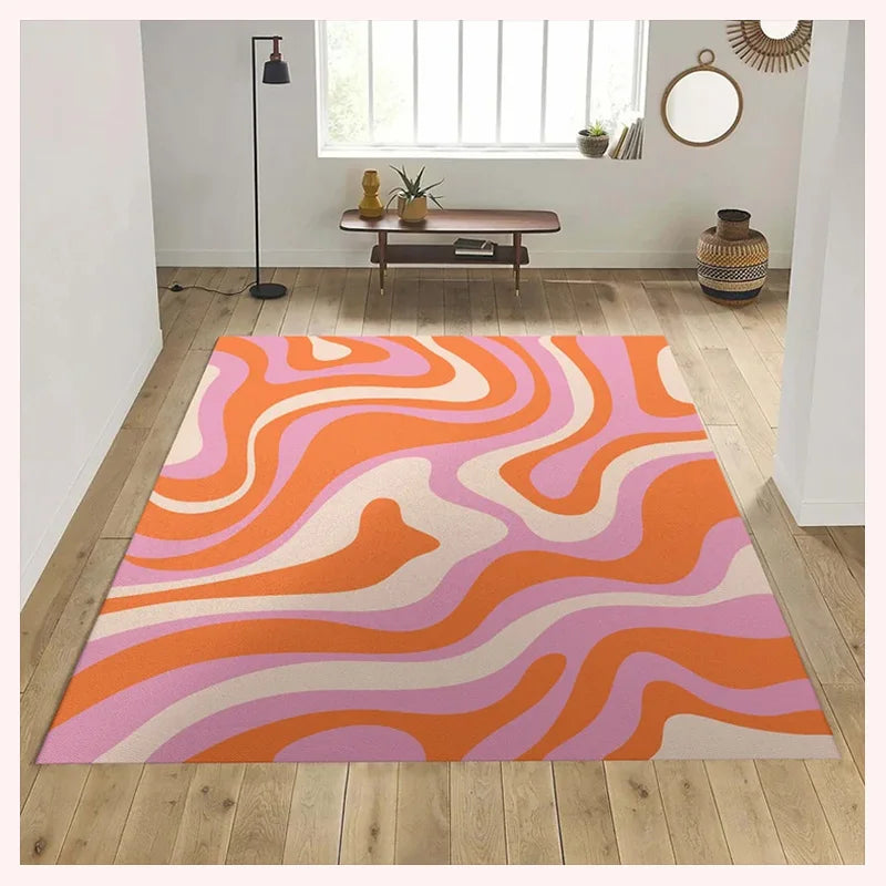 Różowy dywan do pokoju