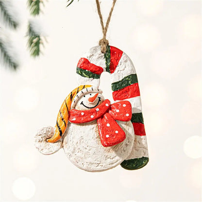 Świąteczny wisiorek z zywicy