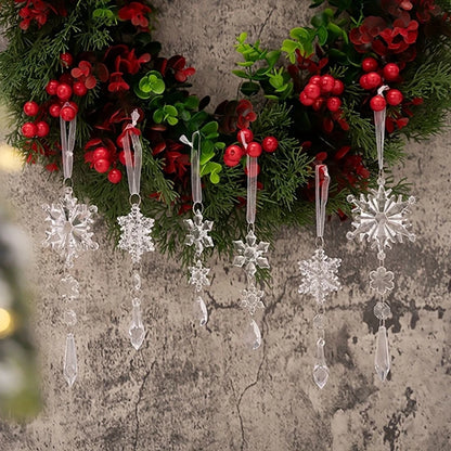 Kryształowe ozdoby choinkowe