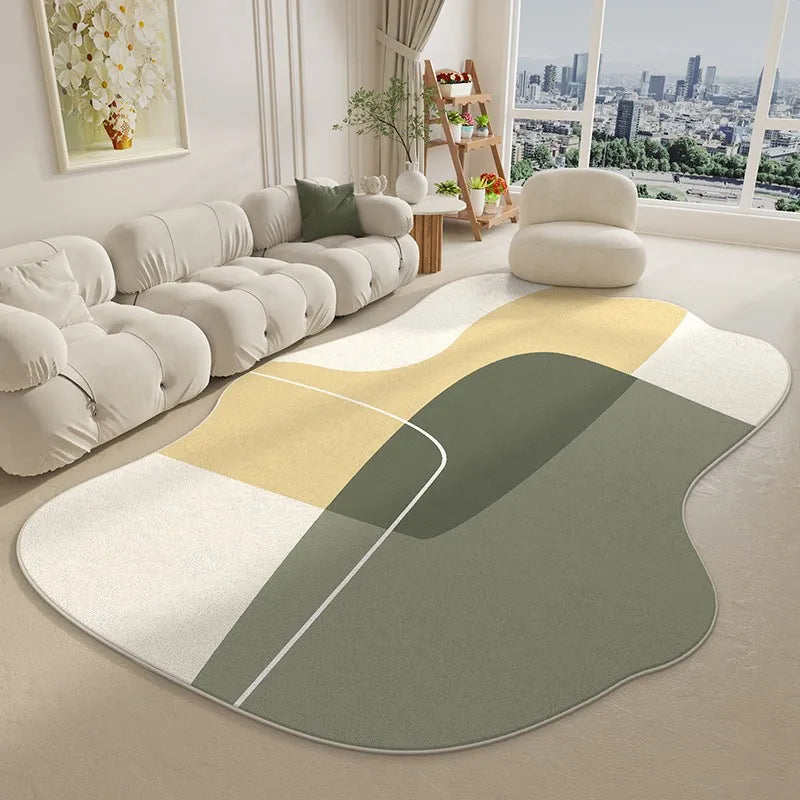 Nowoczesny nieregularny dywan