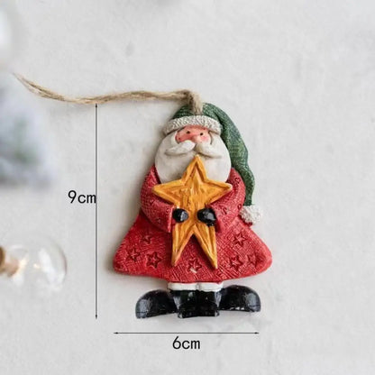 Świąteczny wisiorek z zywicy