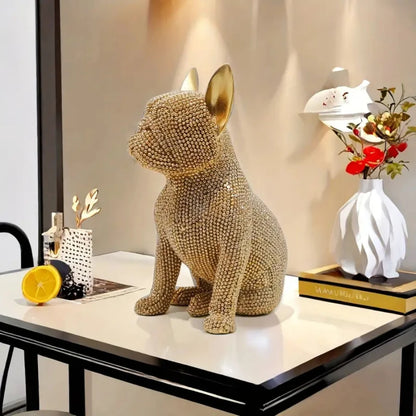 Figurka pieska buldoga