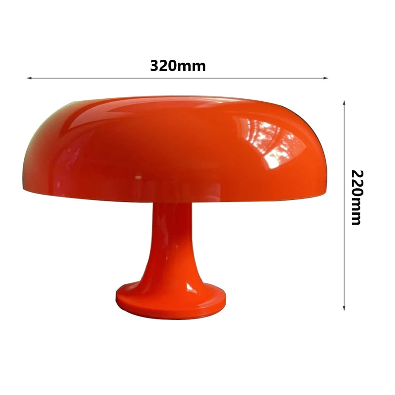 Nowoczesna Lampa Stołowa w kształcie grzybka