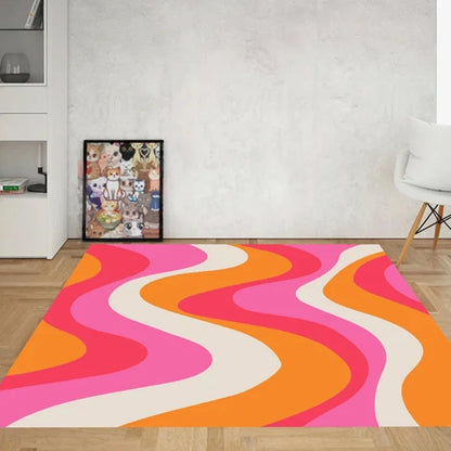 Różowy dywan do pokoju