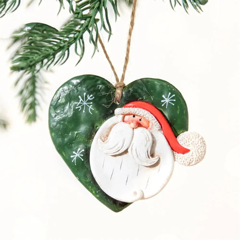 Świąteczny wisiorek z zywicy