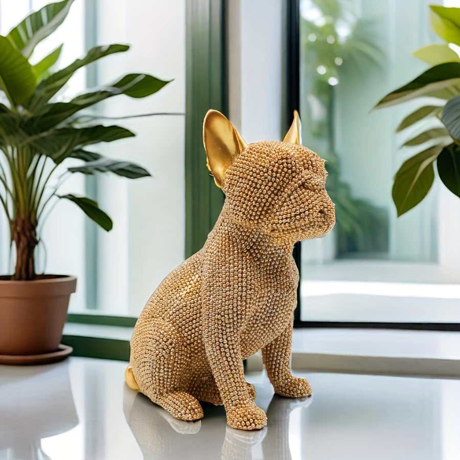 Figurka pieska buldoga