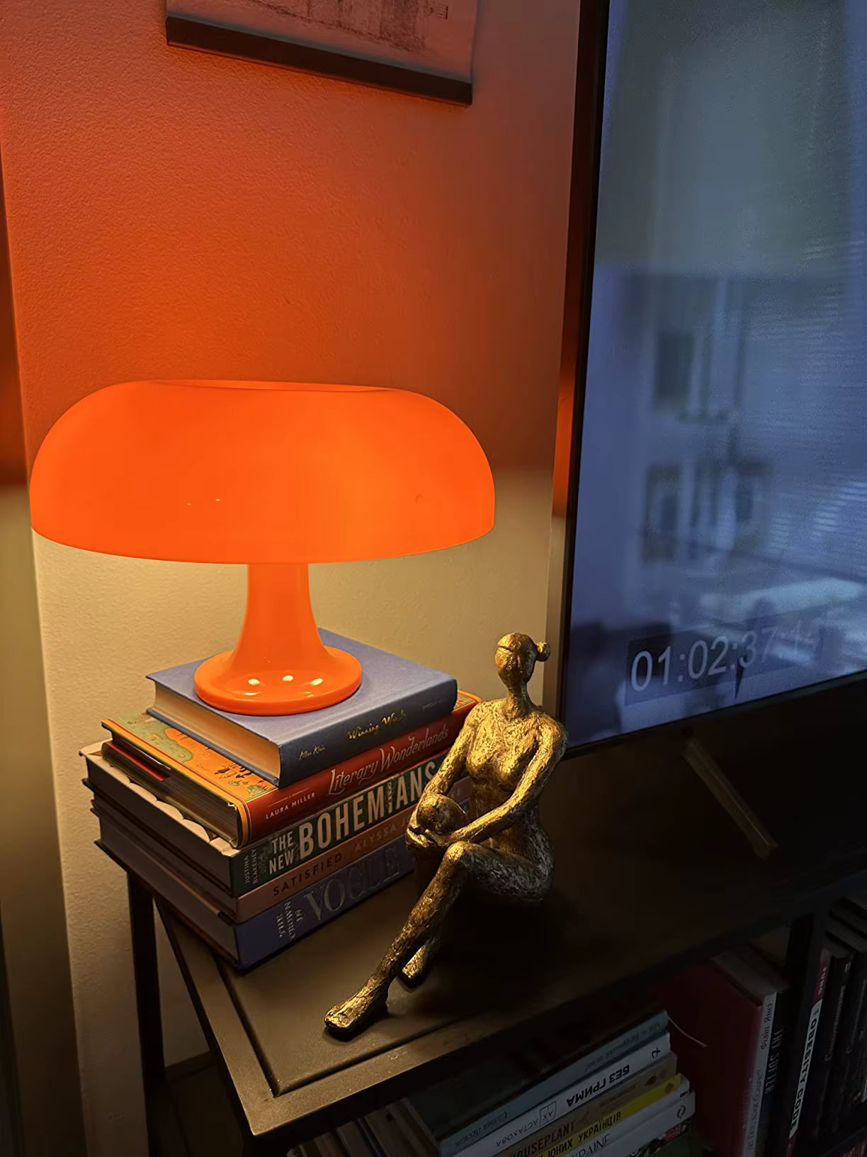 Nowoczesna Lampa Stołowa w kształcie grzybka