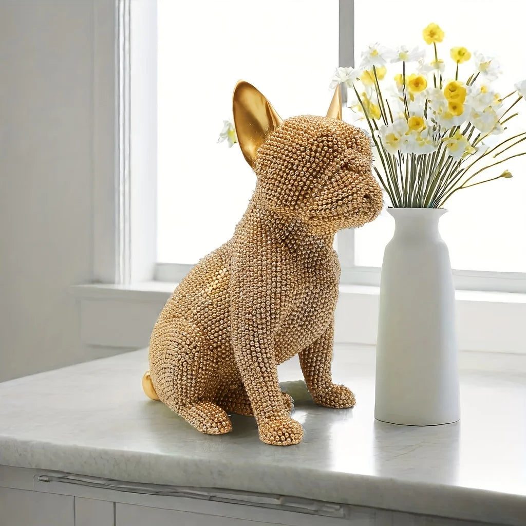 Figurka pieska buldoga