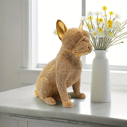 Figurka pieska buldoga