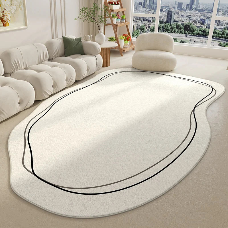 Nowoczesny nieregularny dywan