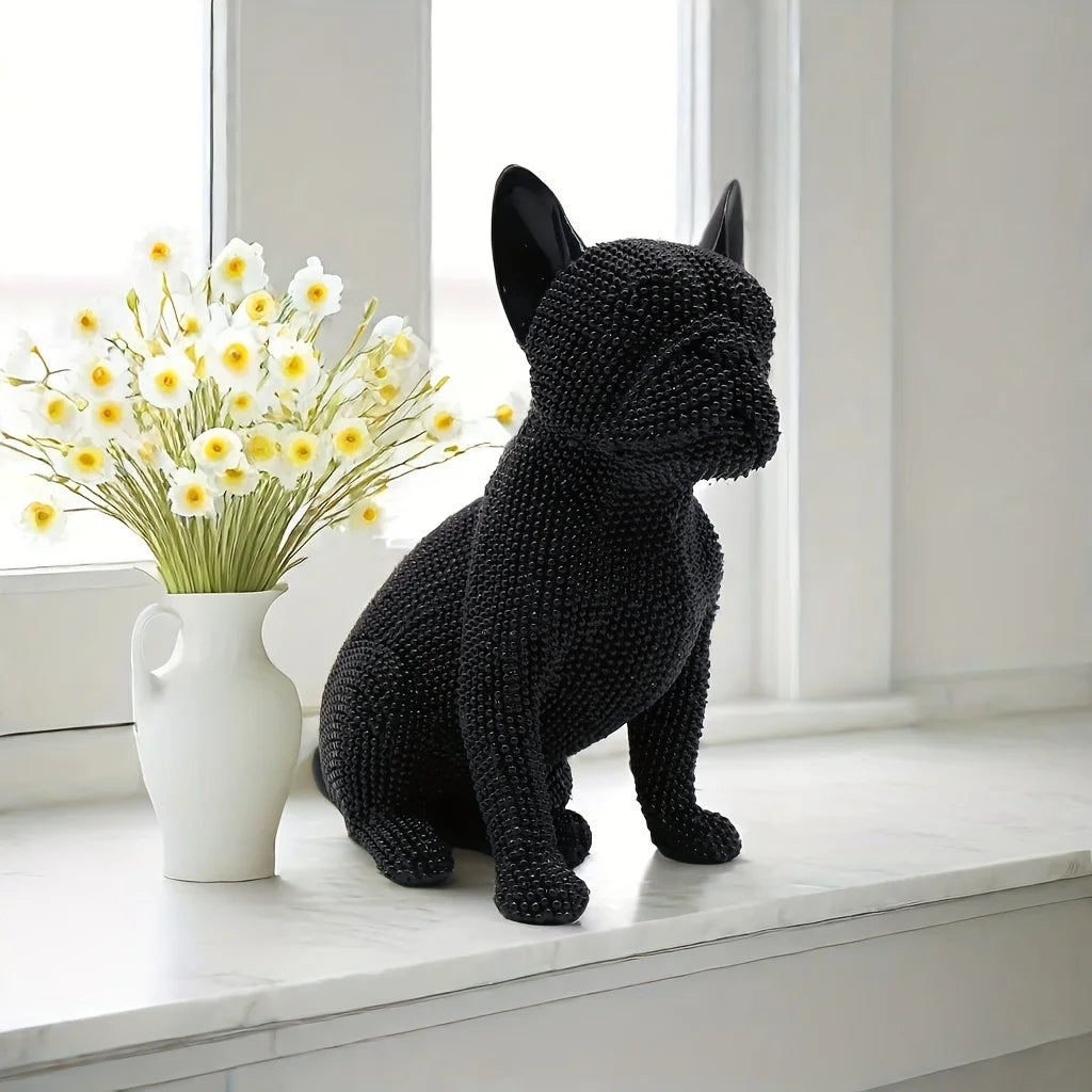 Figurka pieska buldoga