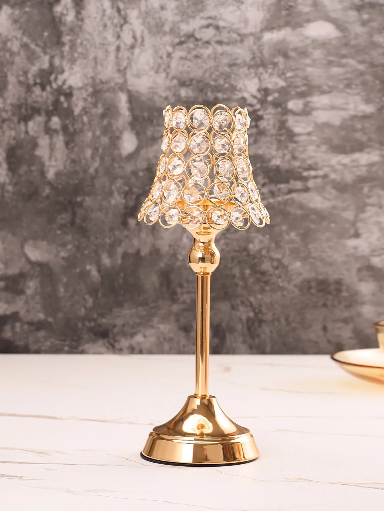 Kryształowy Złoty Świecznik