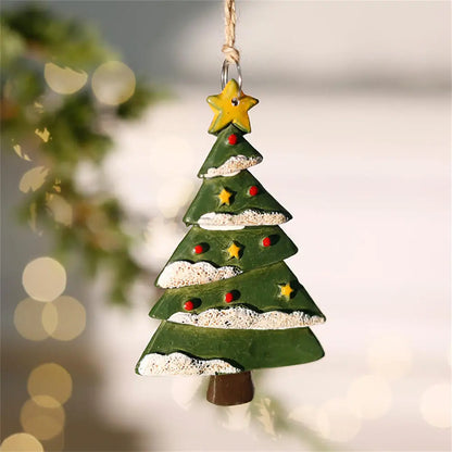 Świąteczny wisiorek z zywicy