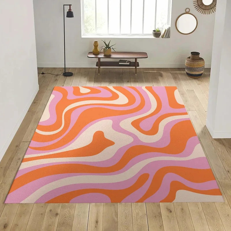 Różowy dywan do pokoju