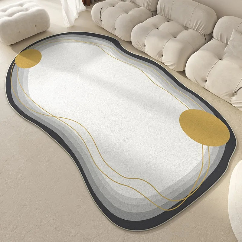 Nowoczesny nieregularny dywan