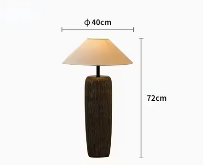Antyczna ceramiczna lampa podłogowa