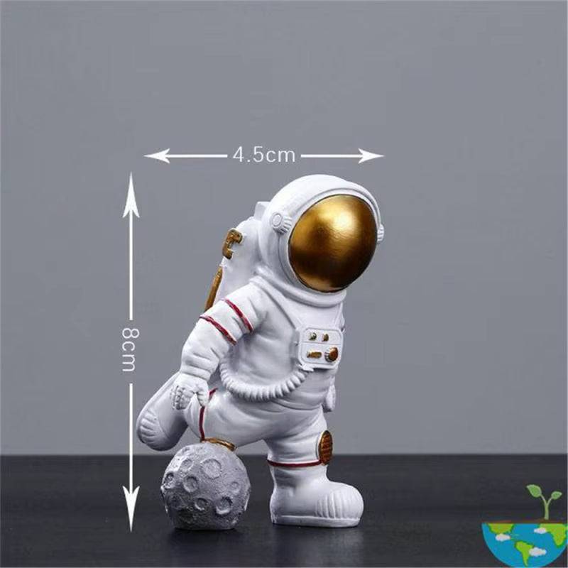Dekoracja astronauty w różnych wersjach