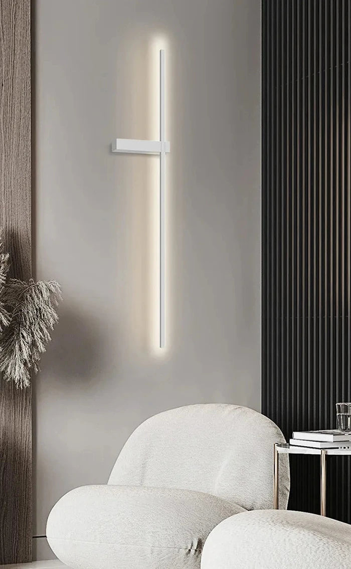 Nowoczesna i minimalistyczna lampa ścienna